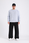 Açık Mavi Oversize Kazak SW1204