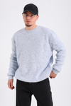 Açık Mavi Oversize Kazak SW1204