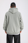 Açık Yeşil Oversize Basic Hoodie SW1277