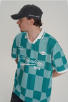 Adventure Baskılı Yeşil Oversize Forma Tshirt PM01 26Y282