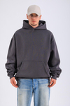 Antrasit Basic Oversize Hoodie SW1311