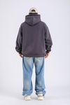 Antrasit Basic Oversize Hoodie SW1311