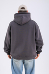 Antrasit Basic Oversize Hoodie SW1311