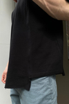 Asimetric Bisiklet Yaka Oversize Tshirt T568