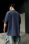 Asos Lacivert Basic Oversize Tshirt T882