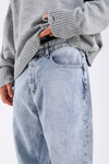 Baggy Heaven Hell Jean - Ice Blue P1083