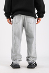 Baggy Torn Jean - Grey P1101