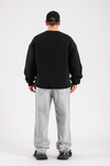 Baggy Torn Jean - Grey P1101