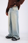 Baggy Washed Jean - Blue P1078
