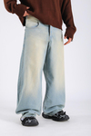 Baggy Washed Jean - Blue P1078
