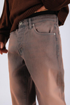 Baggy Washed Jean - Ochre P1079