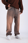 Baggy Washed Jean - Ochre P1079