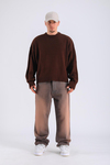 Baggy Washed Jean - Ochre P1079