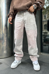 Bandana Desen İnce Kumaş Jean Pantolon P830