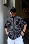 Bandana Desen Oversize Tshirt T528
