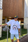 Bape Baskılı Beyaz Oversize Tshirt T1177