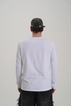 Basic Beyaz Fit İnce Kumaş Longsleeve CT01 24CY122