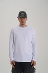 Basic Beyaz Fit İnce Kumaş Longsleeve CT01 24CY122
