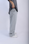 Basic Mavi Baggy Jean Pantolon P913