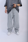 Basic Mavi Baggy Jean Pantolon P913