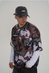 Baskılı Oversize Kamuflaj Forma Tshirt PM01 26Y264