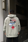 Baskılı Oversize Sweatshirt SW848