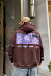 Baskılı Oversize Sweatshirt SW852