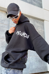 Baskılı Review Oversize Sweatshirt SW827