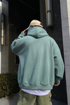 Baskılı Yeşil Oversize Sweatshirt SW852