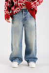 Bdg Acid Wash Mavi Baggy Jean Pantolon P1120