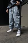 Bel Lastikli Dikiş Detay Jean Pantolon P882