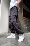 Black Pocket Gabardin Pantolon P586