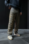 Blok Detay Acid Wash Jean Pantolon P849