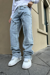 Blok Detay Jean Pantolon P759