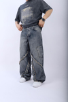 Bol Paça Püskül Detay Jean Pantolon  P920