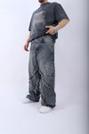 Bol Paça Püskül Detay Jean Pantolon  P920