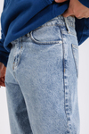 Celio Açık Mavi Acid Wash Jean Pantolon P1027