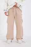 Cep Detay Bej Pantolon P1135