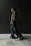 Cep Detay Bol Paça Baggy Jean Pantolon P836