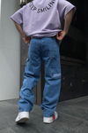 Chaotic System Nakışlı Pocket Jean Pantolon P582