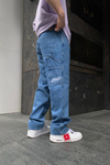 Chaotic System Nakışlı Pocket Jean Pantolon P582