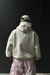 Cloudy Fav Krem Oversize Sweatshirt SW1048