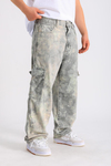 Desenli Brsh Kargo Cep Pantolon P1048