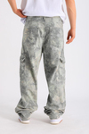 Desenli Brsh Kargo Cep Pantolon P1048