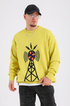 Desenli Oversize Kazak SW1203