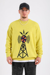 Desenli Oversize Kazak SW1203