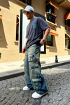 Distance Baskılı Oversize Tshirt T771