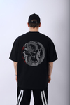 Dragon Taş Baskılı Oversize Tshirt T949