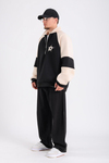 Dsh Siyah Fermuar Polo Yaka Oversize Sweatshirt SW1190