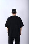 Dsh Siyah Oversize Basic Tshirt T977